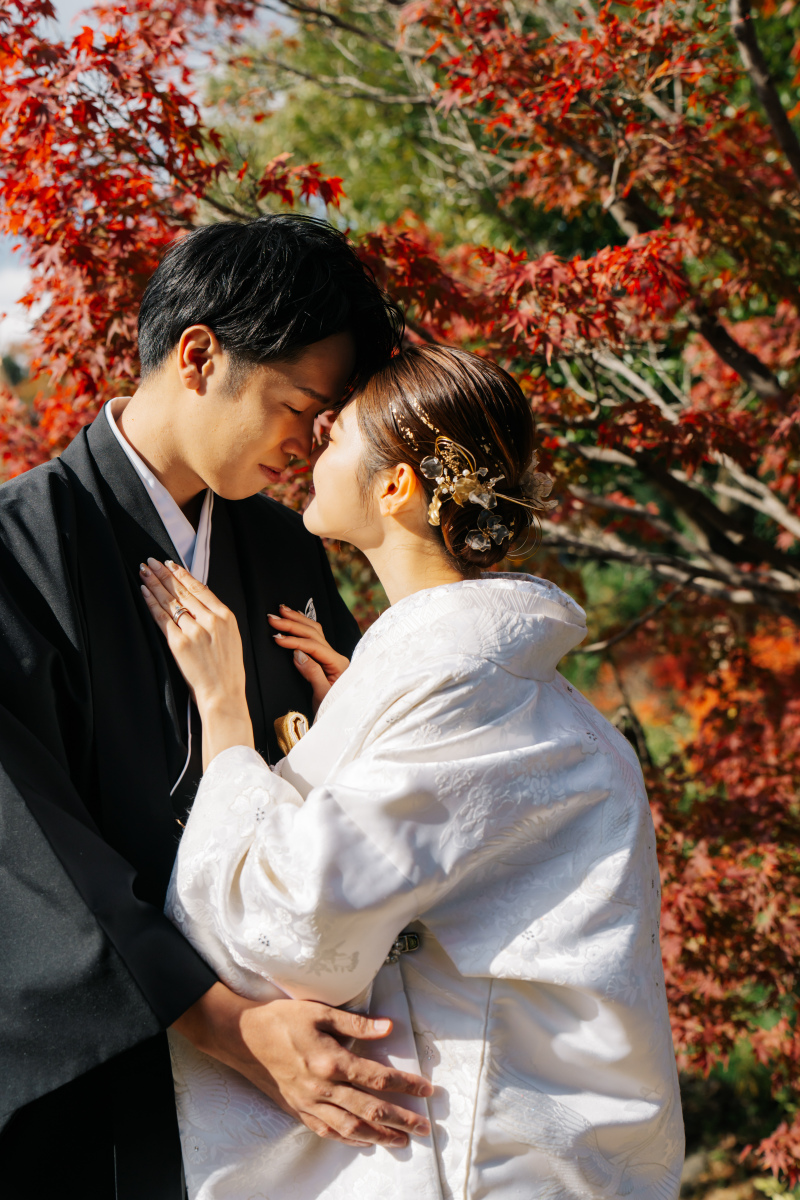 おでこコツン…