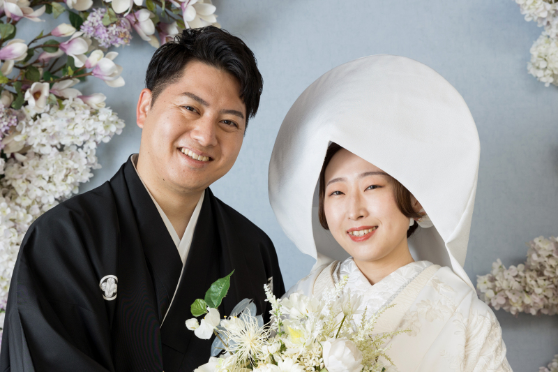 綿帽子でご撮影♡