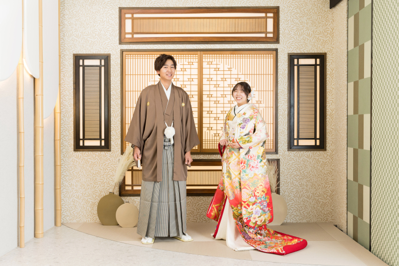 １着目は色打掛からスタートです＊