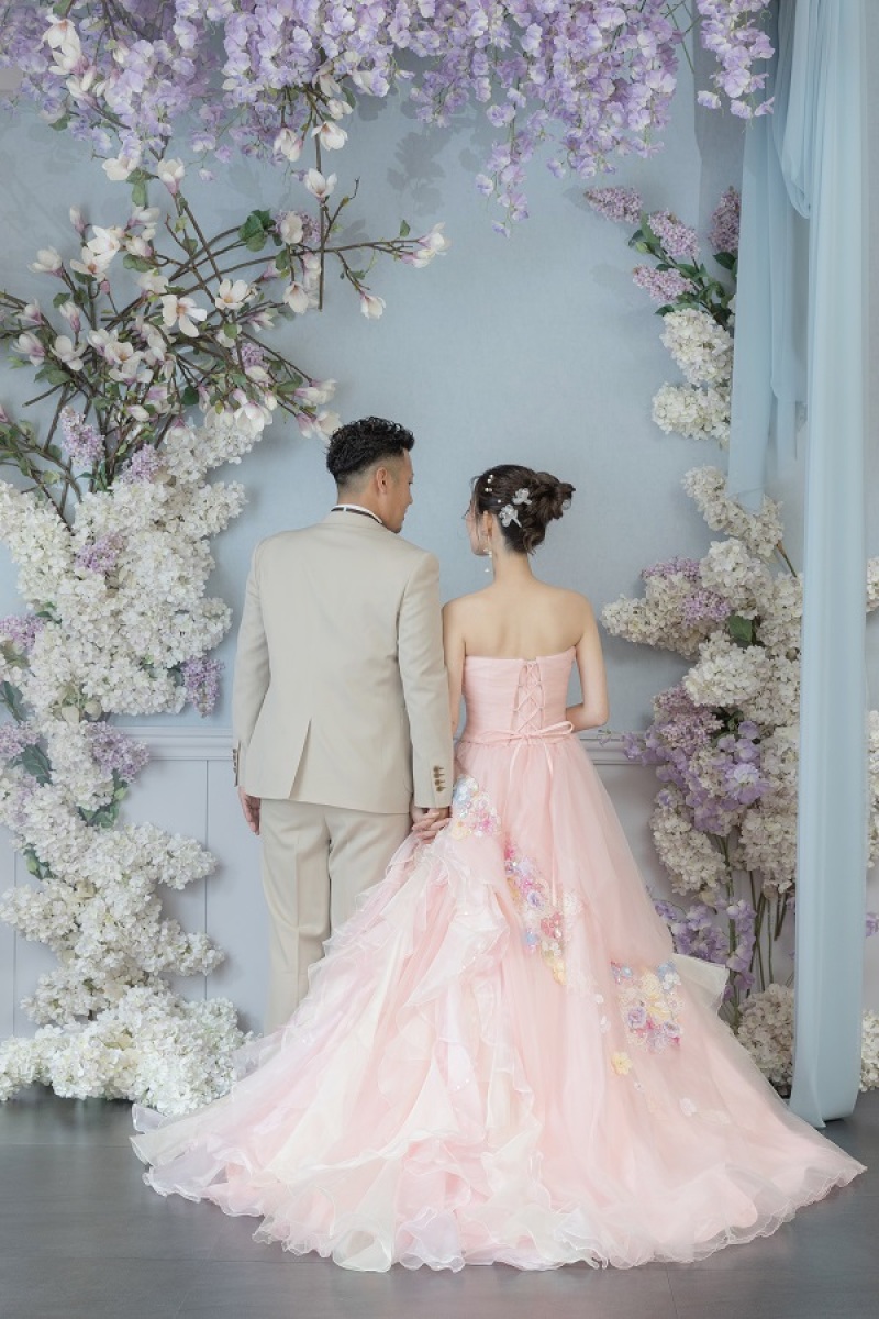 最後は見つめ合う後ろ姿をご紹介いたします♩