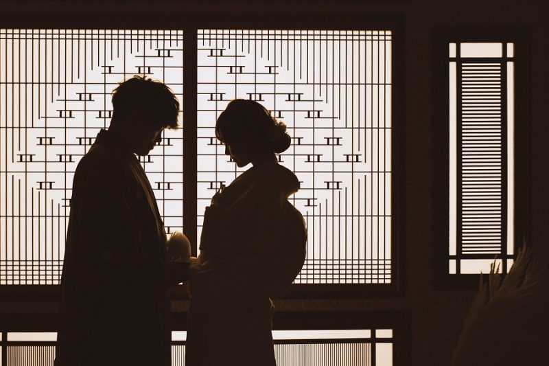 ドラマチックなシルエットで♡