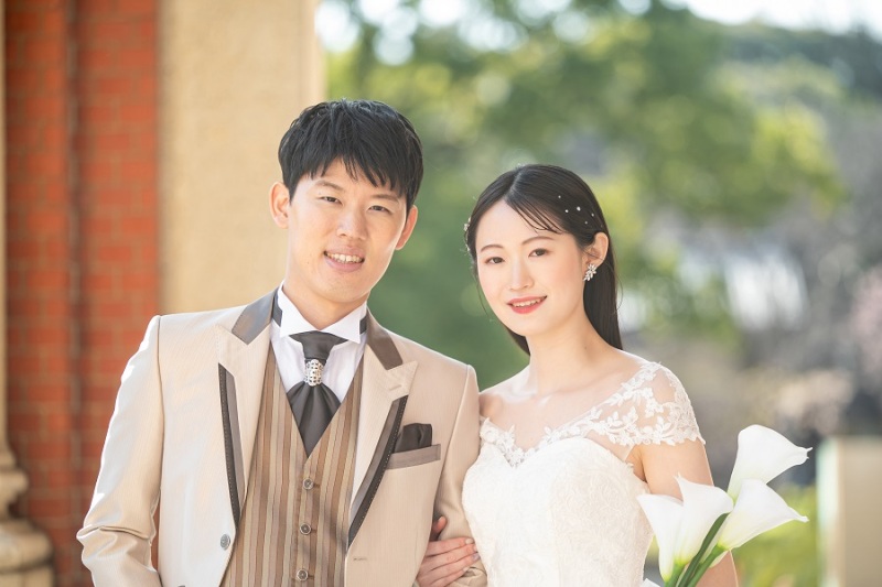 笑顔が素敵なおふたり