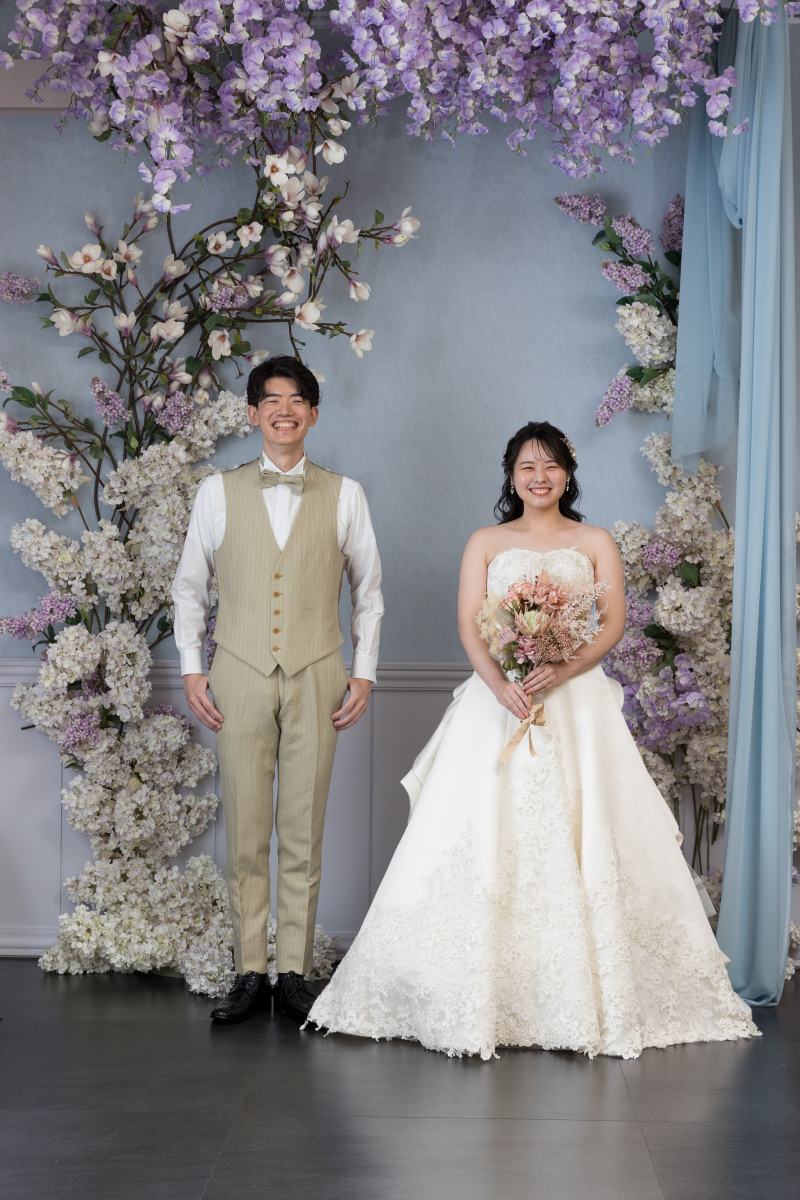 ご新婦様もご新郎様のお色直し