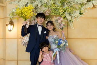 お子様との撮影♪