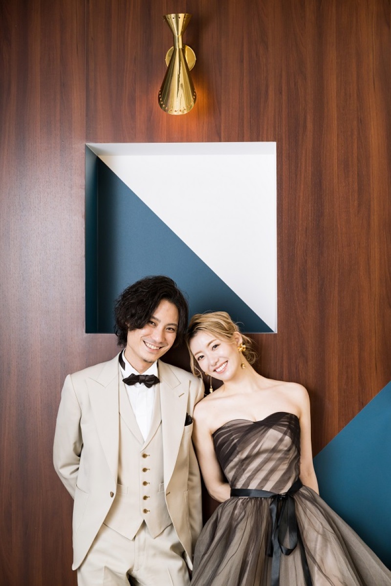 寄り添ってにっこり