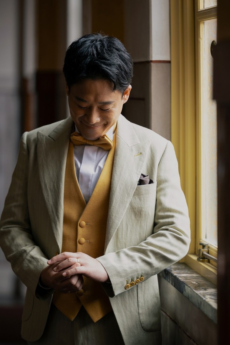 ご新郎様のソロショット