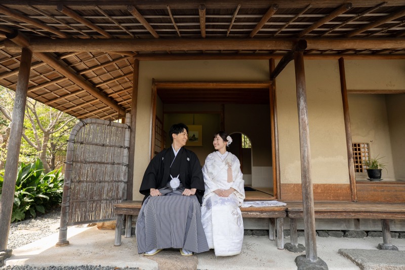 腰掛けショット