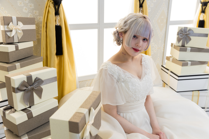 プレゼントボックスに囲まれて❤︎