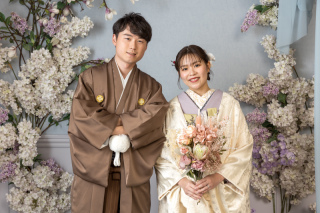 和装2着とカラードレス1着