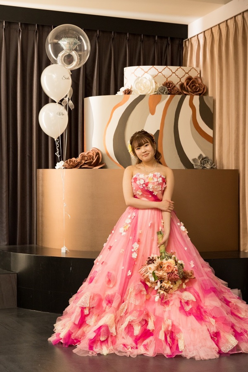 ご新婦様のソロショット♩