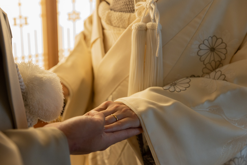 記念の指輪を&hellip;