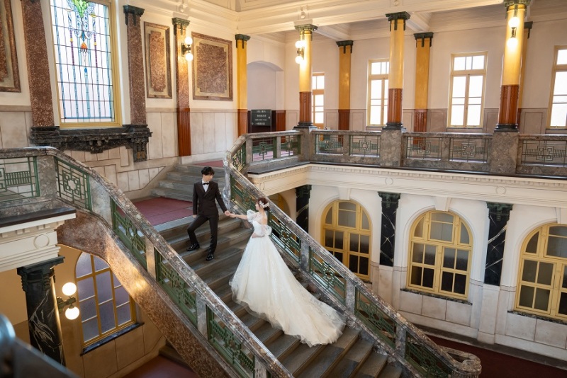 大階段のショット