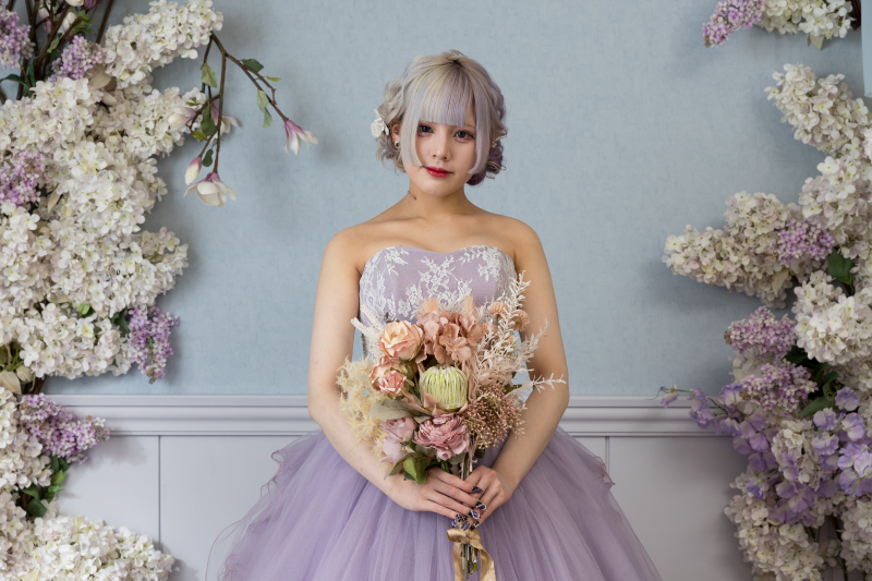 シンプルなポーズも映えます♪