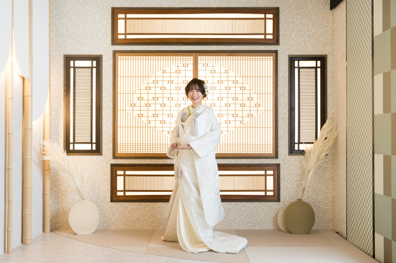 ご新婦様のソロショット♪