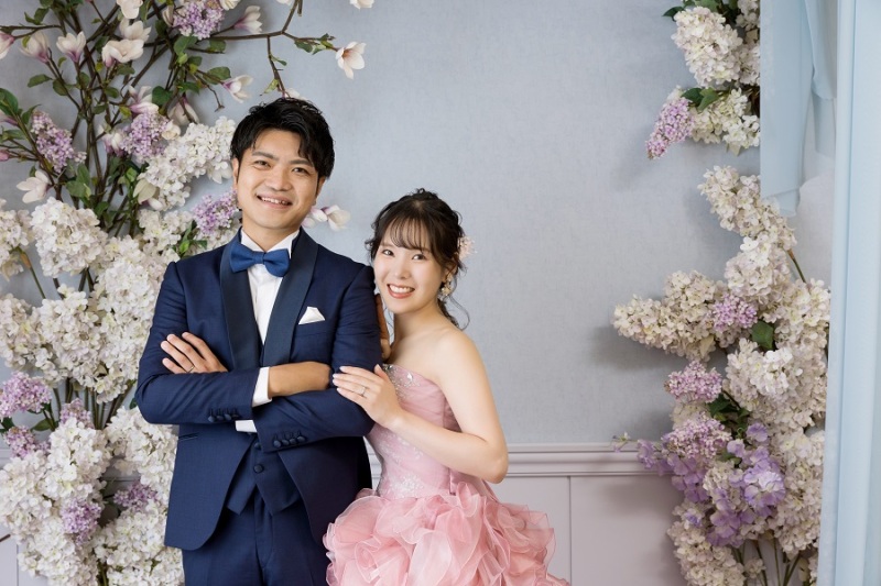 笑顔もポーズもばっちり⚘