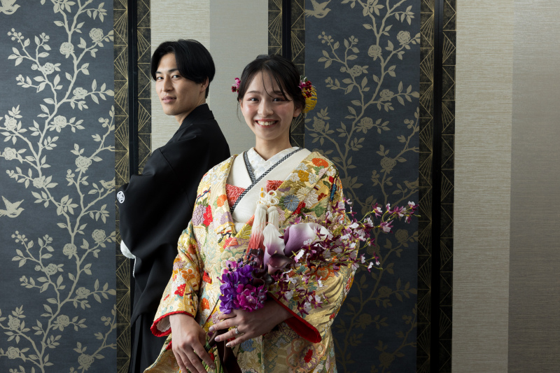 こだわりのお衣装で和装洋装スタジオ撮影