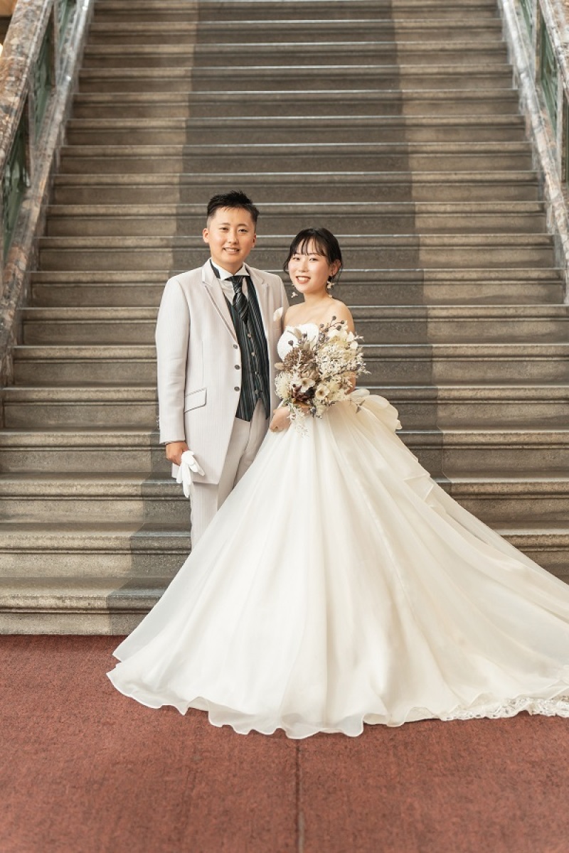 おふたりのお衣裳も素敵