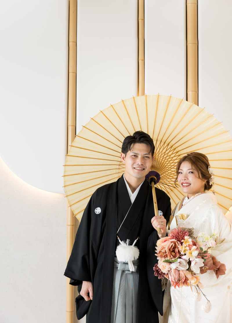 白無垢は上品に…♡