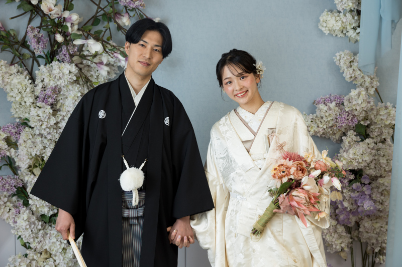 まずは白無垢から