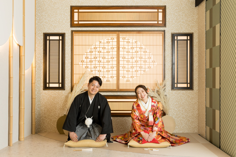 最後は正座ショット♪