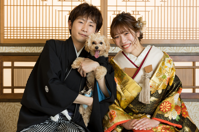 大好きな愛犬と一緒に♡