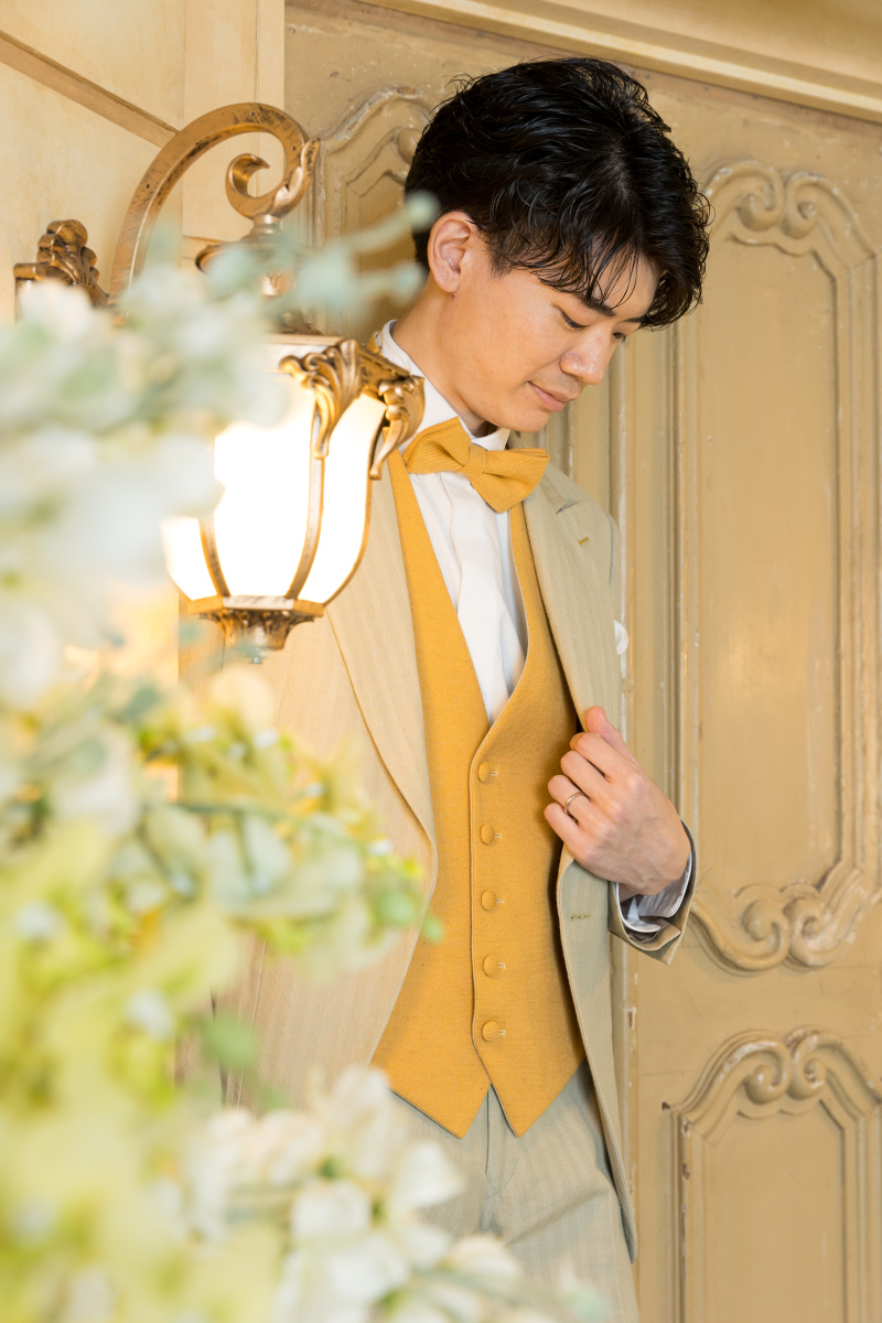 ご新郎様のソロカット