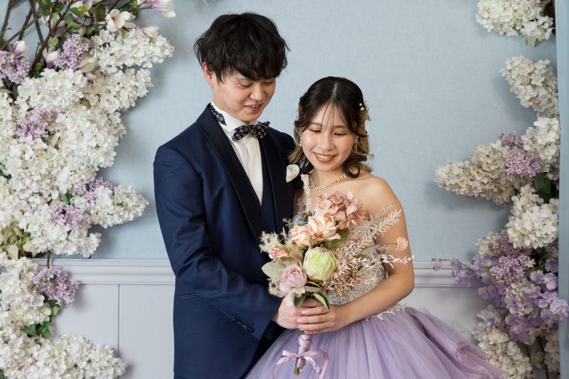 ふたりで寄り添って