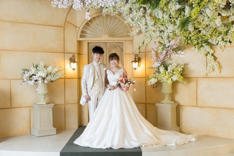 チャペルの背景でご撮影♩