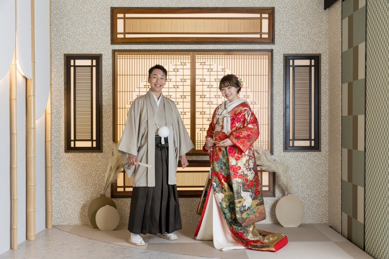 かっちり正ポーズで