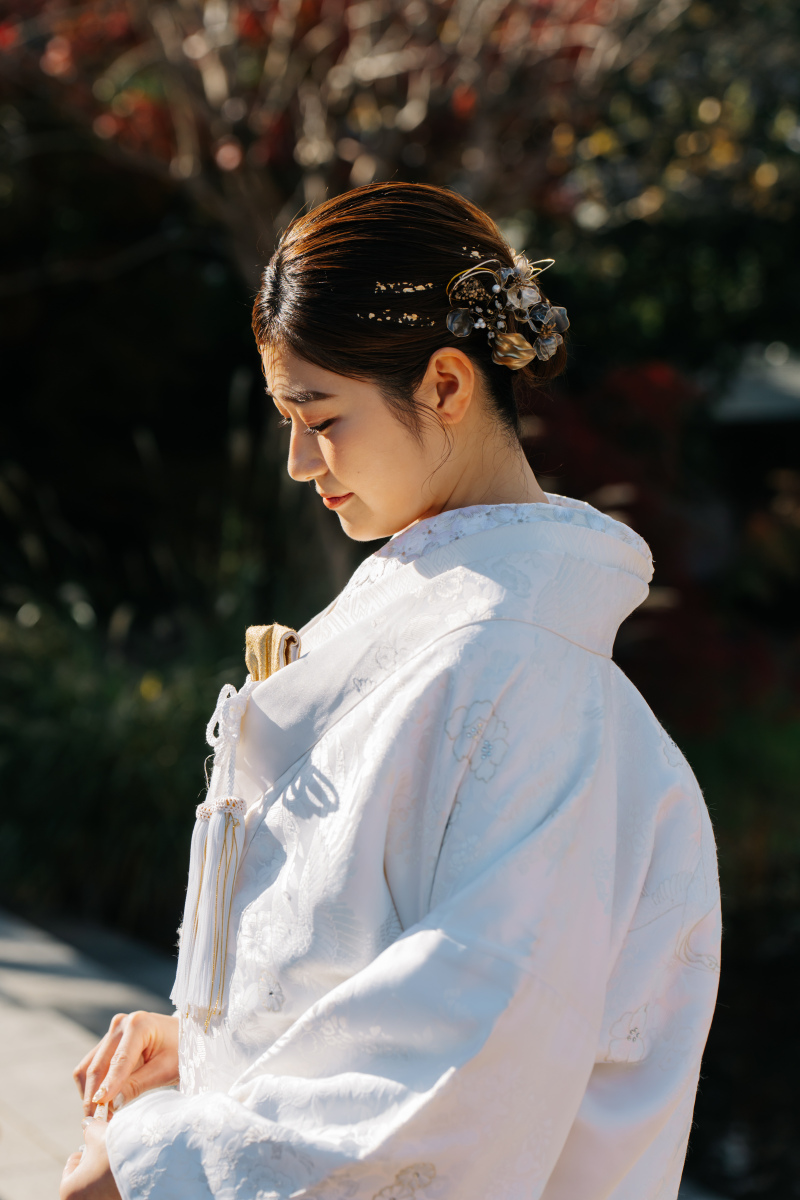 ご新婦様のソロショット！