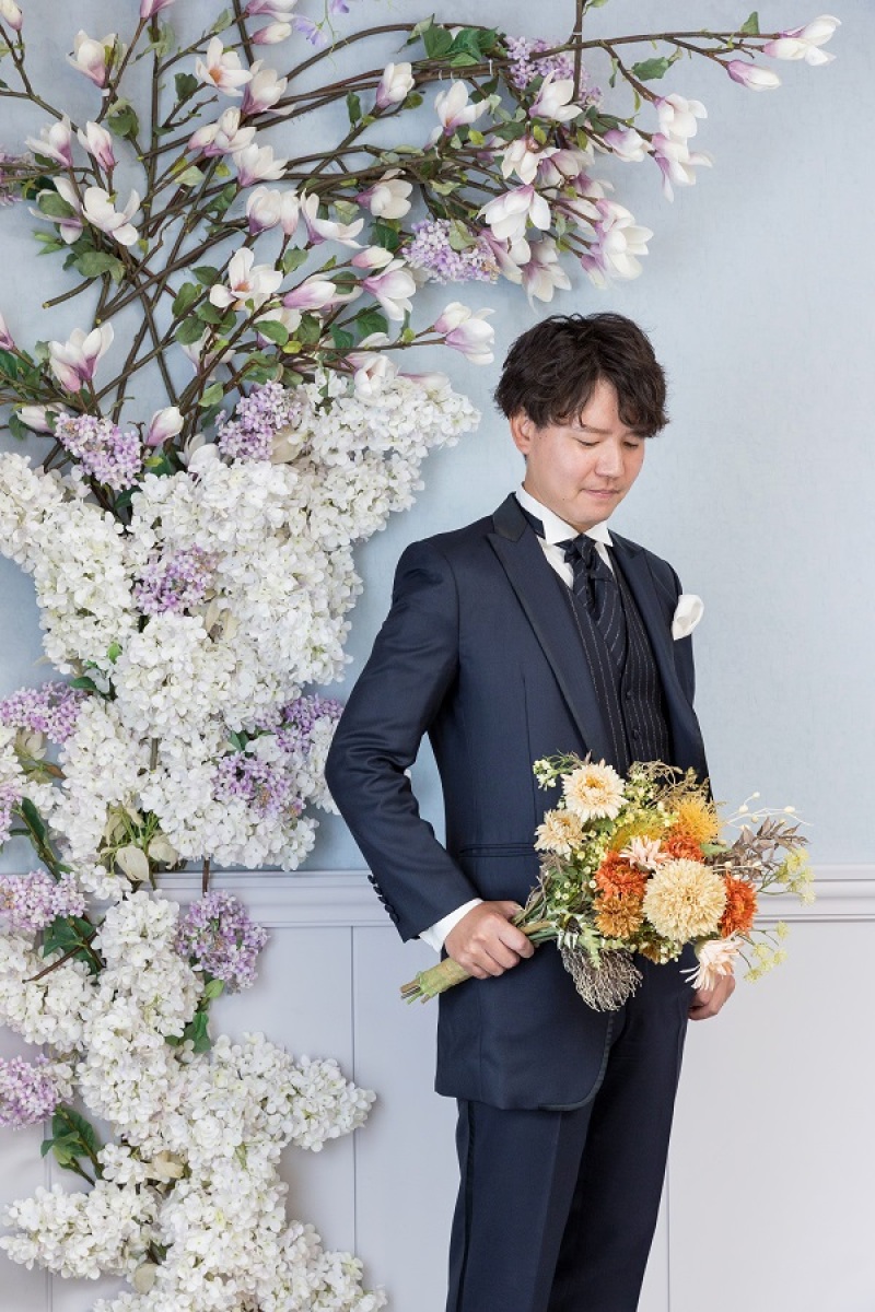 新郎様のソロショット