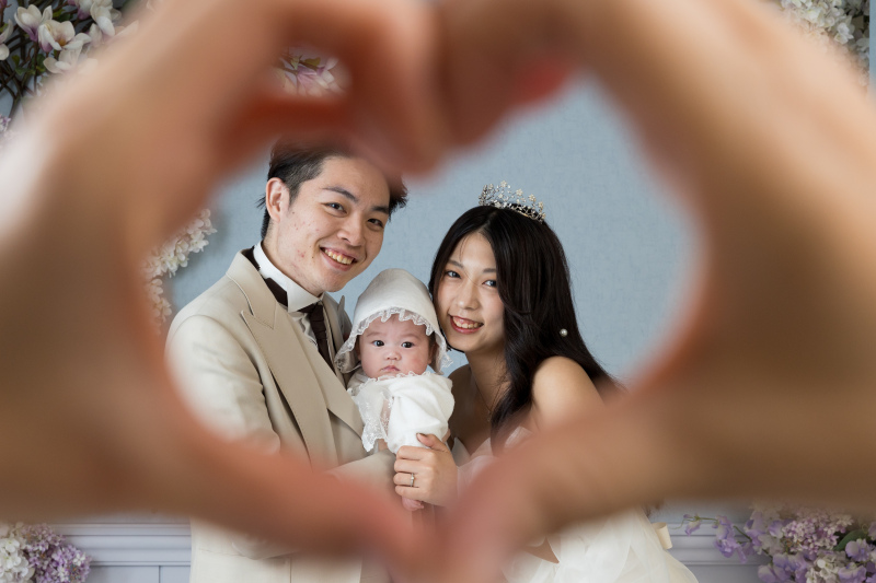 ご記念のご撮影も可愛く♡