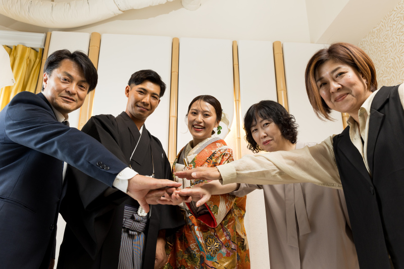 ご家族様、ご友人様との撮影も追加料金なし!