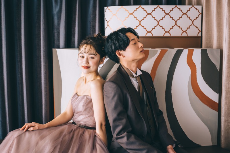 新郎様の衣裳ももちろん追加料金なし！