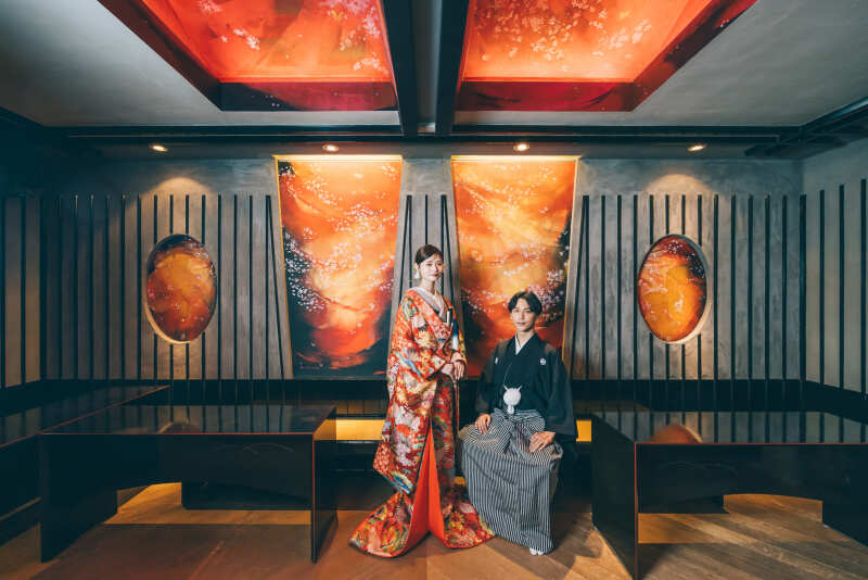 Photo Maison écrin 名古屋店_色打掛・着物が豊富