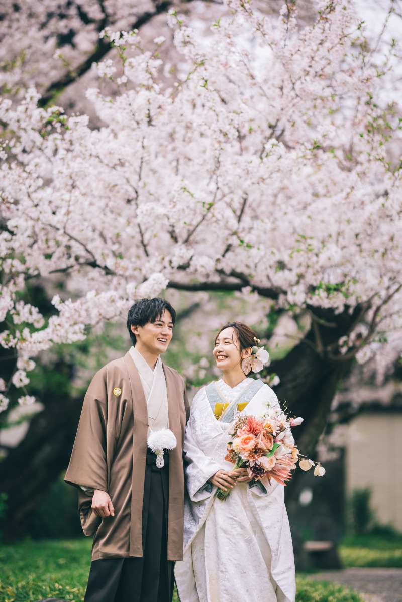 ★予約受付開始★【早い者勝ち！3月・4月組数限定★春プラン★】和装桜ロケーション撮影！データ100カット付きプラン！
