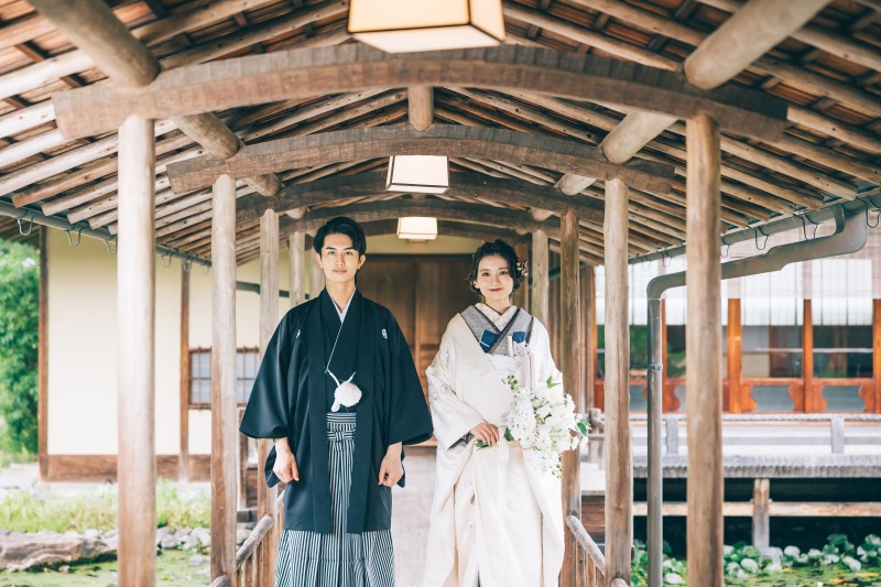 【白鳥庭園】5月31までに撮影限定！和装&times;新緑ロケーションフォト撮影｜12Pアルバム付きプラン
