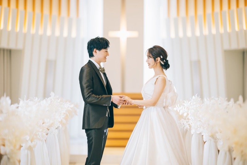 ★フォトレイト限定★【12月までの組数限定】★本格チャペルロケプラン★データ100カット付き★ドレス・タキシードは選び放題!