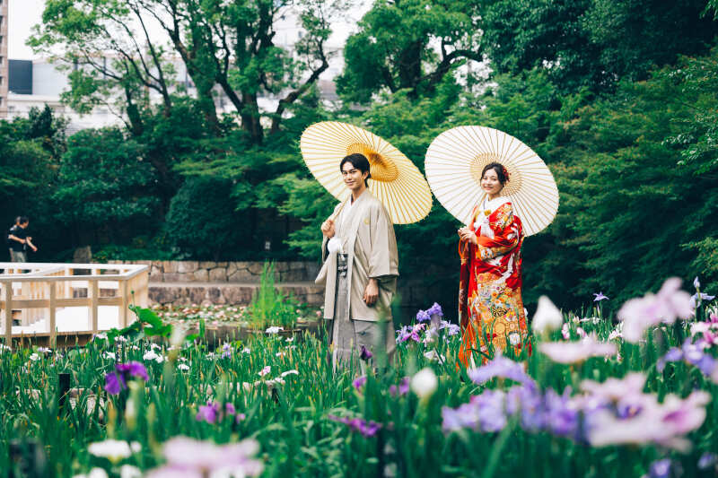 【徳川園】5月31までに撮影限定！和装&times;新緑ロケーションフォト撮影｜12Pアルバム付きプラン