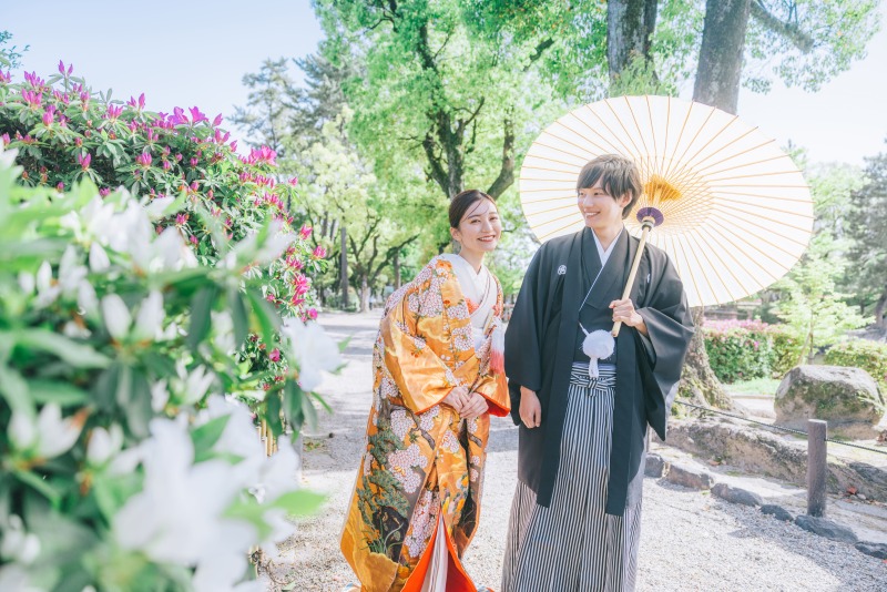 ★フォトレイト限定★【組数限定】中村公園でのロケーション撮影プラン100カット付き★お衣裳のアップ料金無料♪