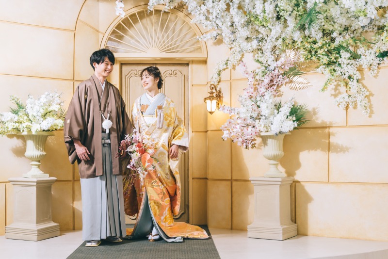 【わんちゃん大歓迎♡】★ペット撮影プラン★和装洋装お好きな2着&データ100カット付き★衣装は選び放題!