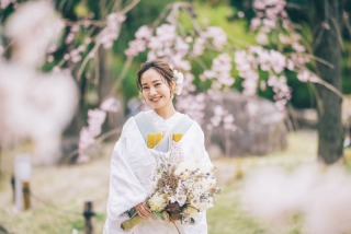 ★予約受付開始★【早い者勝ち！3月・4月組数限定★春プラン★】和装桜ロケーション撮影！データ100カット付きプラン！
