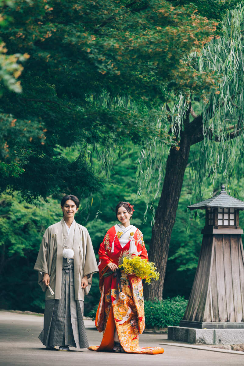 【徳川園】5月31までに撮影限定！和装&times;新緑ロケーションフォト撮影｜12Pアルバム付きプラン