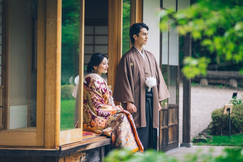 【4月・5月撮影限定】庭園和装ロケーション+全カットデータ付きプラン★衣裳差額なし★