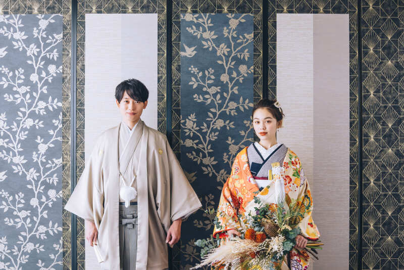 【通常価格261,800円(税込)が期間限定で7万円OFF!】【衣裳差額なし】和装洋装スタジオ撮影+18Pアルバム付きプラン