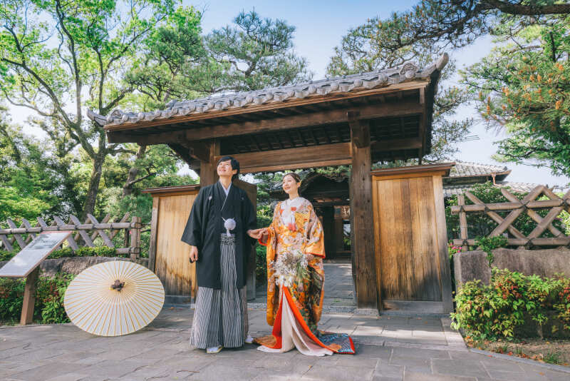 ★フォトレイト限定★【組数限定】中村公園でのロケーション撮影プラン100カット付き★お衣裳のアップ料金無料♪