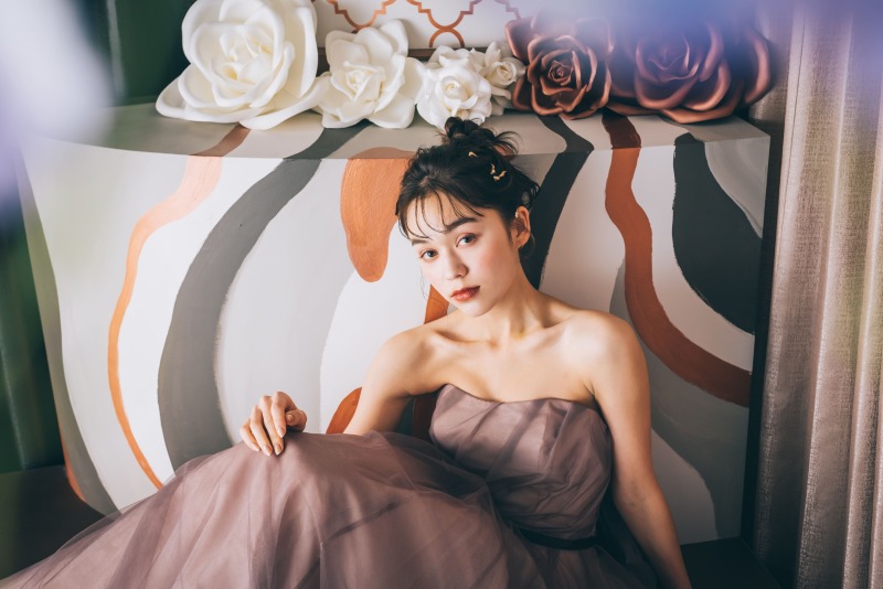 ★フォトレイト限定★洋装ソロウェディングプラン+データ80カット付き★お好きなドレス1着選び放題!