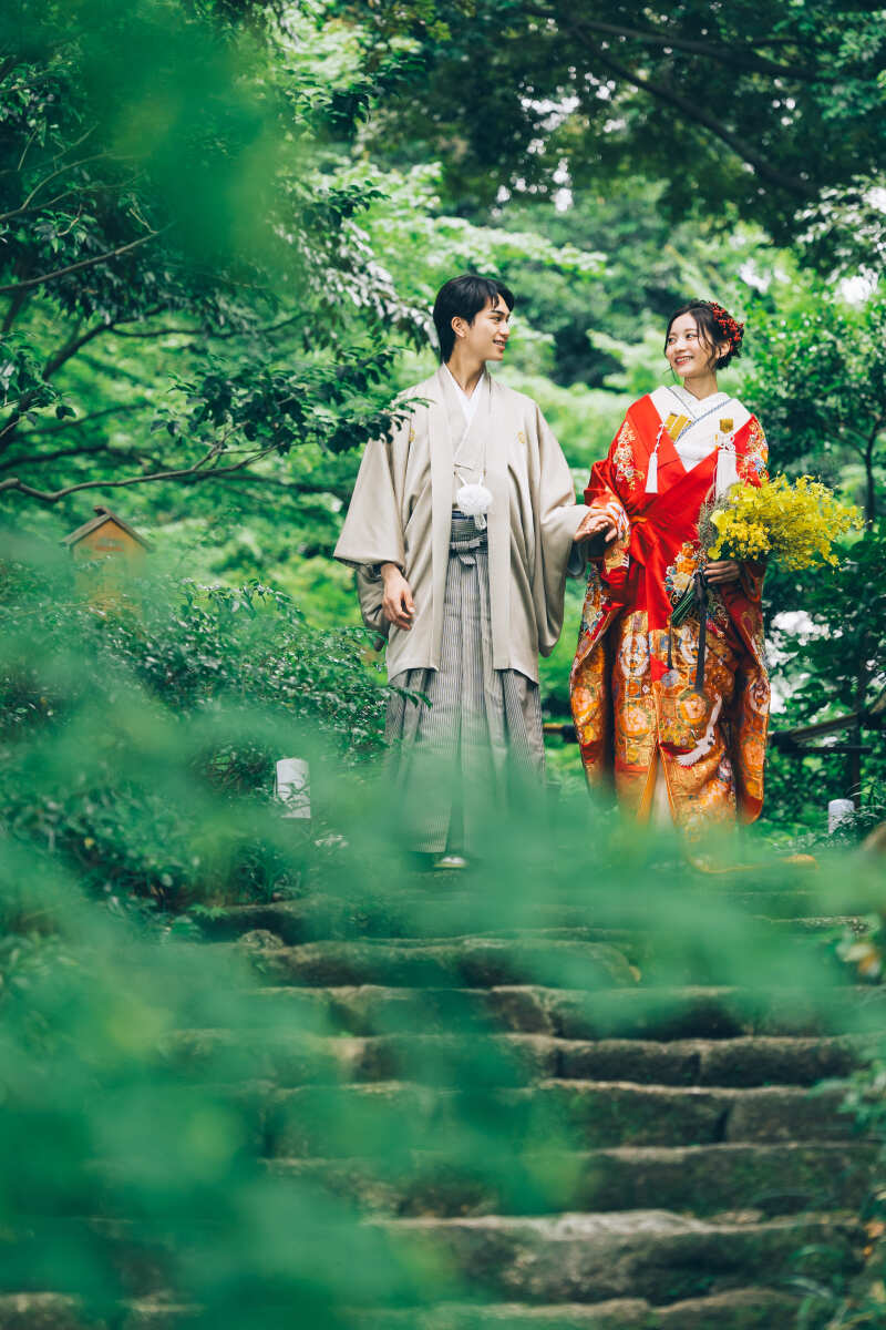 【徳川園】5月31までに撮影限定！和装&times;新緑ロケーションフォト撮影｜12Pアルバム付きプラン