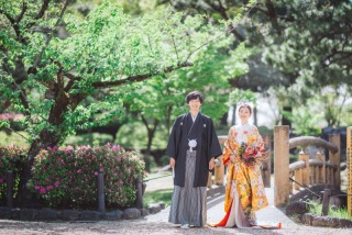 ★フォトレイト限定★【組数限定】中村公園でのロケーション撮影プラン100カット付き★お衣裳のアップ料金無料♪