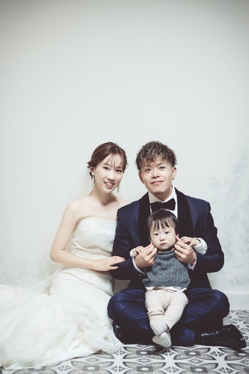 お色直しも3人で♪